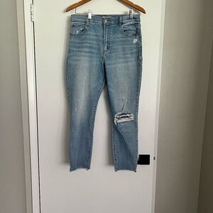 Abercrombie & Fitch The Super Skinny Ankle High Rise Size 31/12